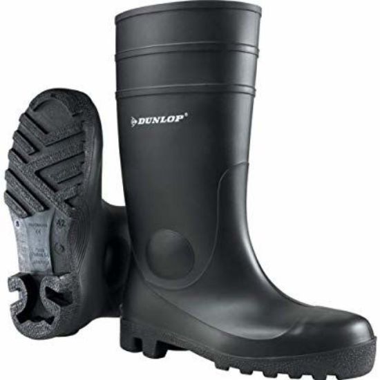 Dunlop Protomaster Safety Wellington Boot, Black