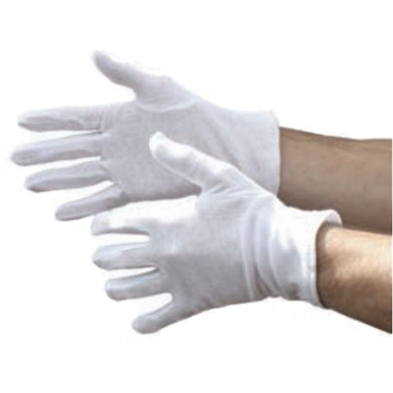 Picture of Men’s Interlock White Fourchette Glove, 600 Pairs