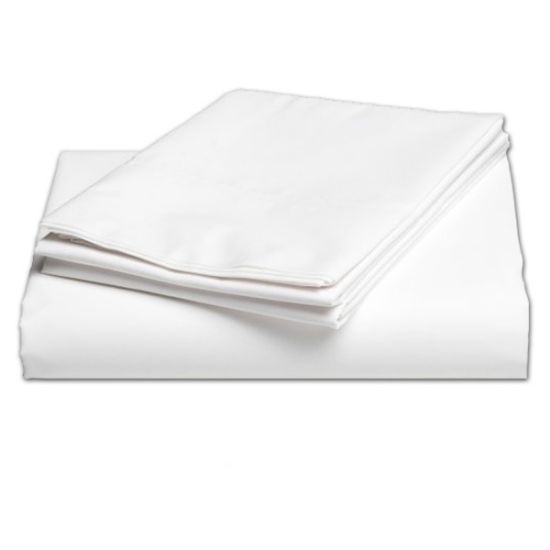 Picture of Single Flame Retardant - Flat Bed Sheet, Cream