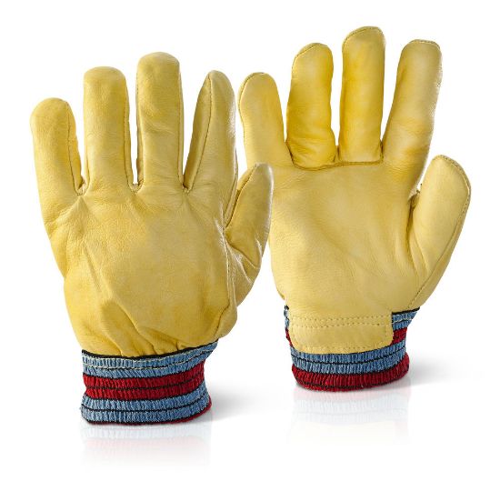 Picture of One Piece Black Freezer Gloves