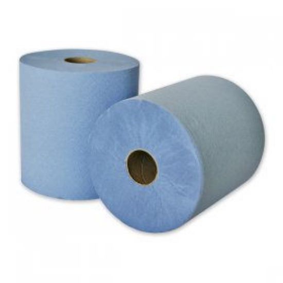 Leonardo 2Ply Blue  Roll 175m, (6 Case)