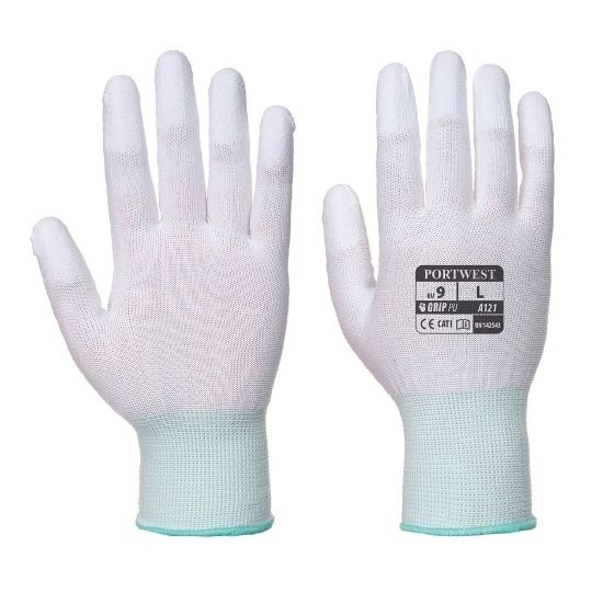 Picture of Portwest PU Fingertip Glove, White