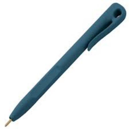 Picture of Elephant Stick Pen, Blue Housing, Blue Ink With Clip