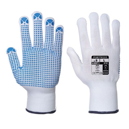 Picture of Nylon Polka Dot Glove PVC