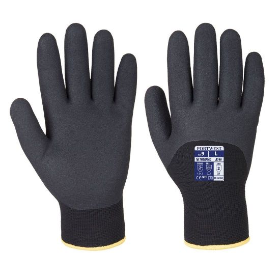 Picture of Portwest Arctic Winter Glove, Black