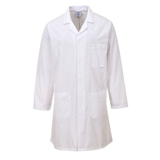 Picture of Portwest Standard Coat, White