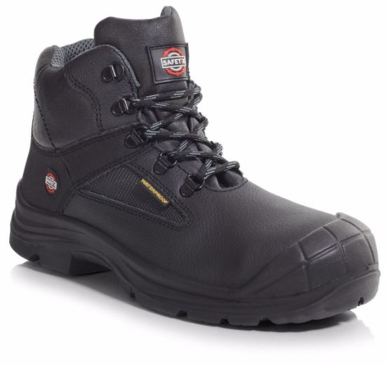 Picture of Lyra Waterproof Laced Chukka Boot, S3 SRC, Black