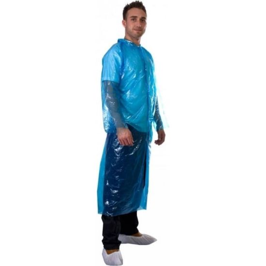 Picture of Bodytech PE Visitor Coat, Blue, 500/Case