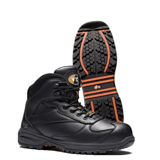 Picture of V12 V1920 Octane Black Laced Hiker Boot