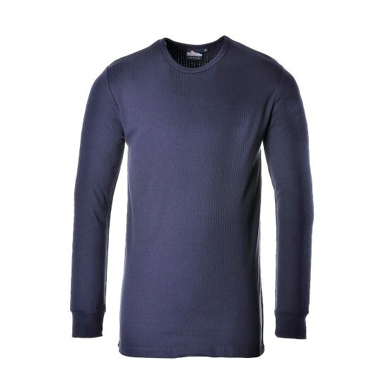 Picture of Thermal Top Long Sleeve, Navy