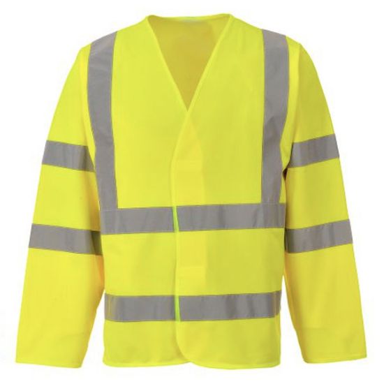 Picture of Hi Vis Long Sleeve Vest, Yellow