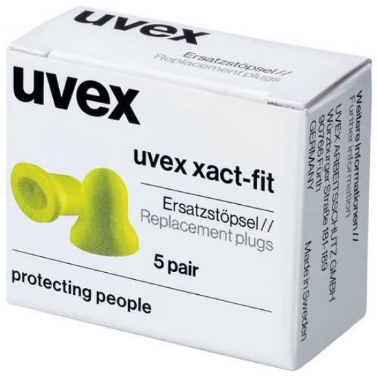Uvex Xact-fit earplugs SNR 26 dB