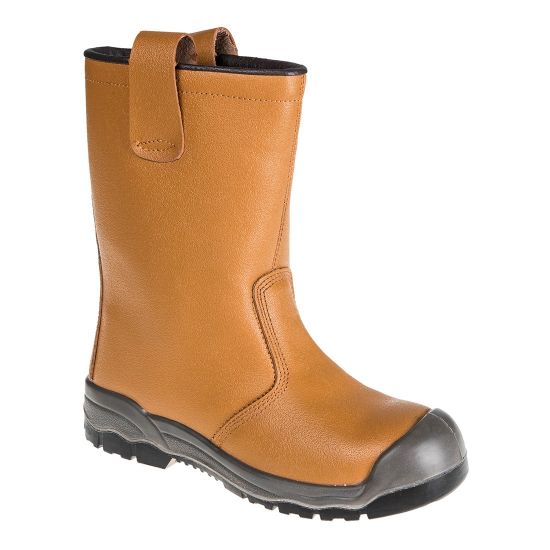 Picture of Steelite Rigger Boot S1P CI (With scuff cap) Tan