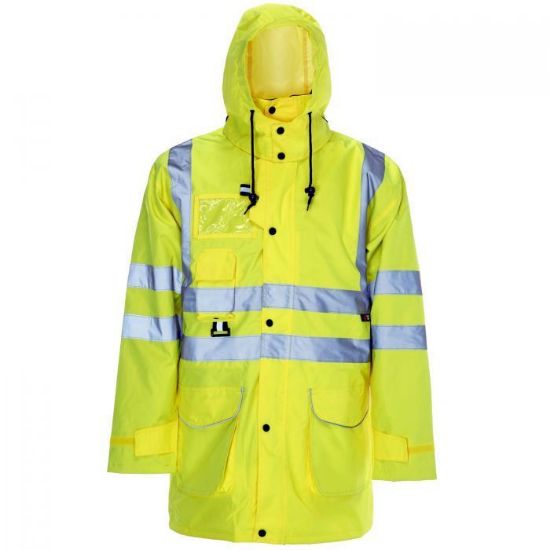 Picture of Supertouch Hi Vis Yellow 7 in 1 Parka