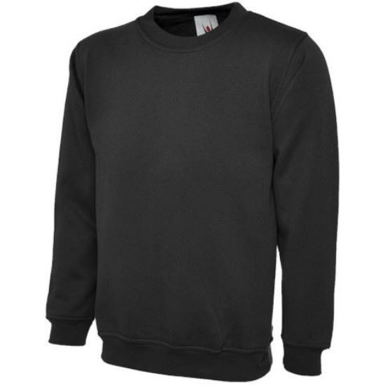 Picture of Uneek Sweatshirt, Black