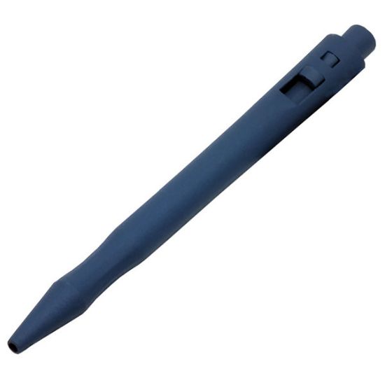 Picture of Retractable HD Metal Detectable Pen, Blue Ink & Housing, W/O Clip