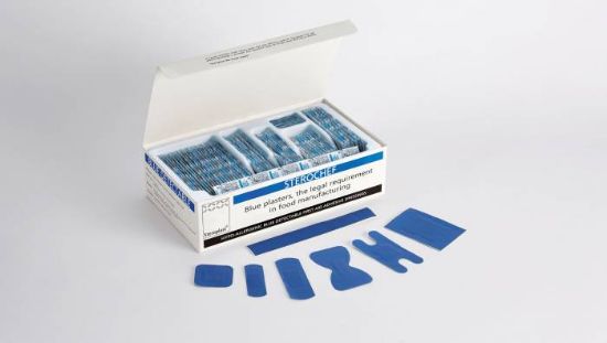 Picture of Sterochef Blue Detectable Plasters, 6cm x 2cm