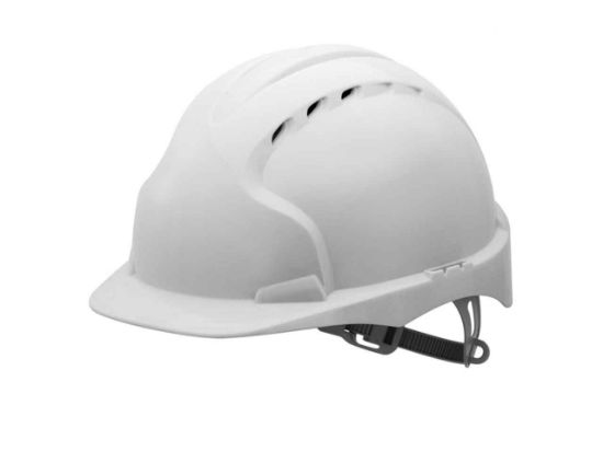 Picture of JSP Evo2 Safety Helmet Ventilated, White W/ Walsin Logo Embossed