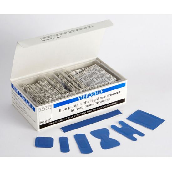Picture of Sterochef Blue Metal Detectable Plasters