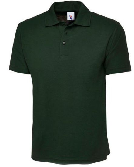Picture of Uneek Classic Polo Shirt, Bottle Green
