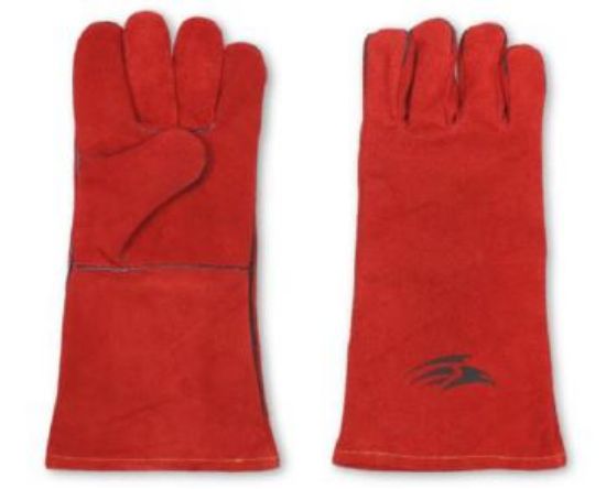 Picture of Welding Gauntlet, Red, Size 10