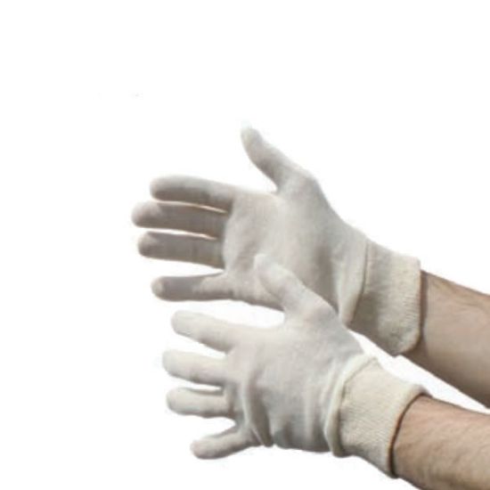 Premium Cotton Glove Interlock with Knit Wrist