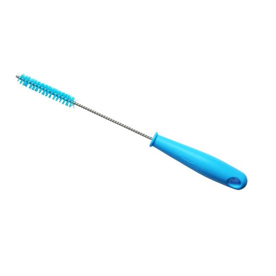 Picture of Medium 375 x 13mm Long Twisted Stainless Steel Wire Brush, Blue