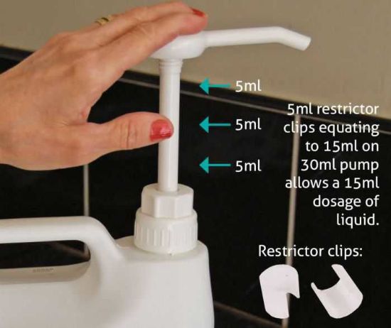 10ml Dosage Pump for 38mm Closure on Containers