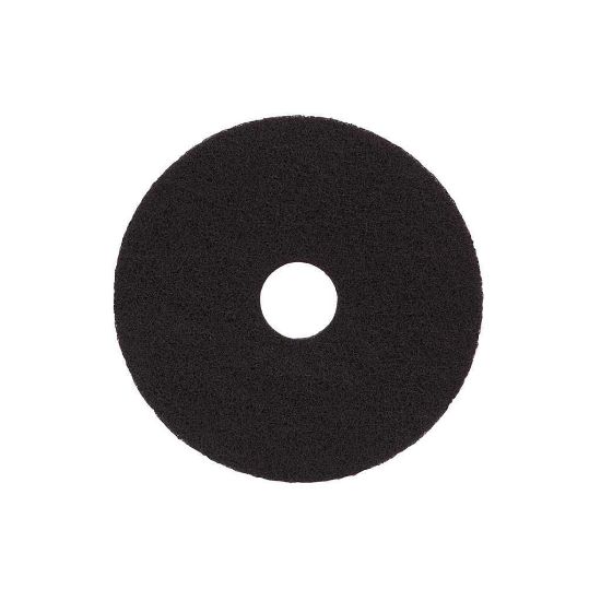 17 Inch Floor Maintenance Pads, Black