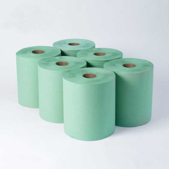 2Ply Green Agricultural Rolls