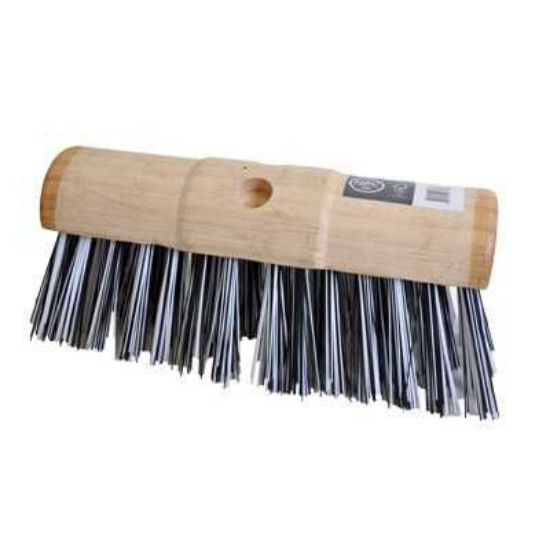 330mm Round Bracket Yard Broom, Stiff