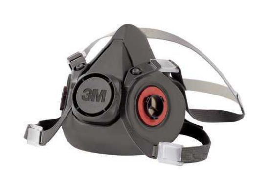 3M 6300  Series Reusable Half Face Mask, Large