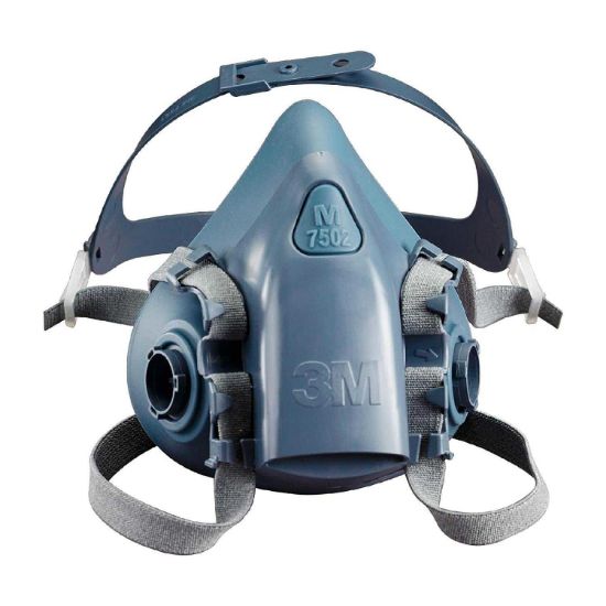 3M 7501 Half  Mask Reusable Respirator, Small