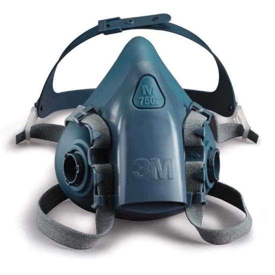 3M 7502 Half Mask Reusable Respirator, Medium