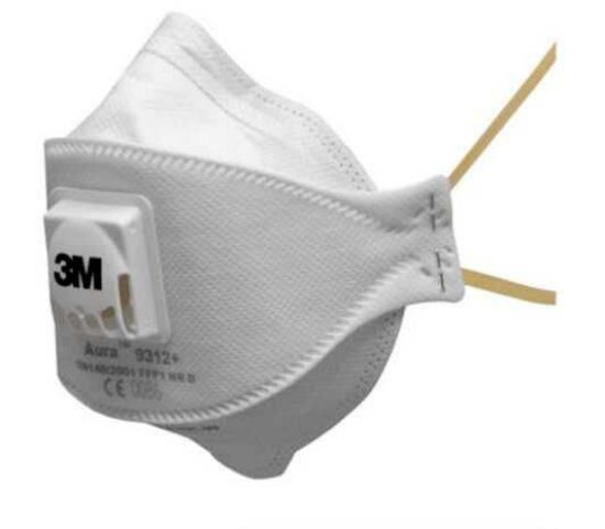 3M 9312+ Aura FFP1 Fold Flat Mask