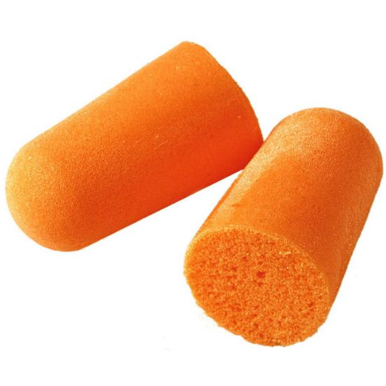 3M Foam Ear Plugs, Uncorded, 200/Box, 37dB	