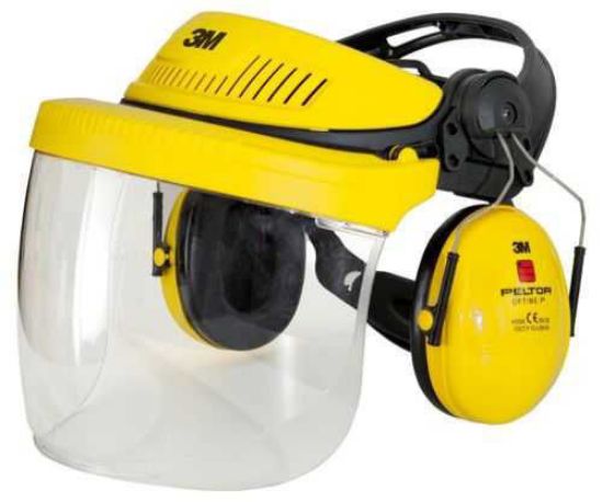 G500V5FH, 3M G500 Industrial Headgear Combination, Yellow