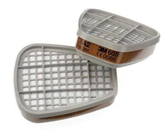 3M™ A1 Gas and Vapour Filters, Pair