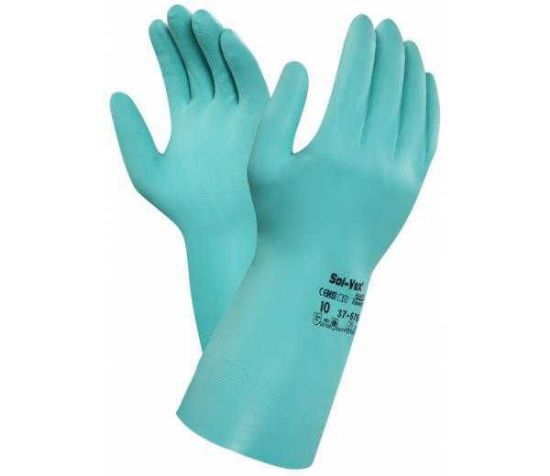 Ansell Sol-Vex Long Nitrile Glove