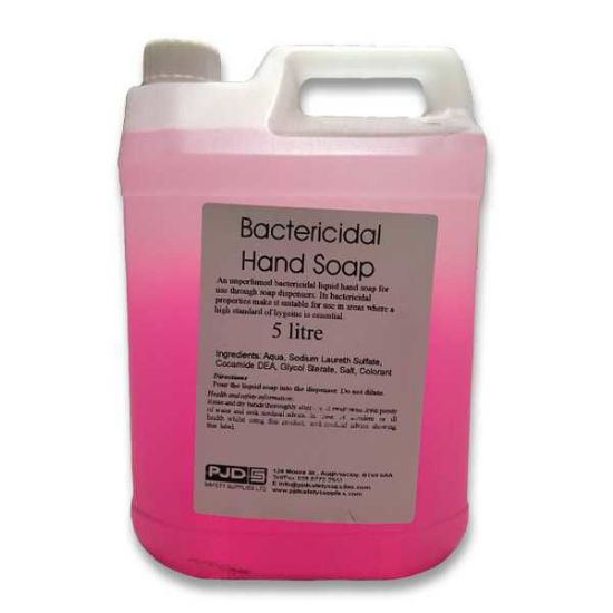 Anti Bacterial Hand Soap Unperfumed Pink  5L