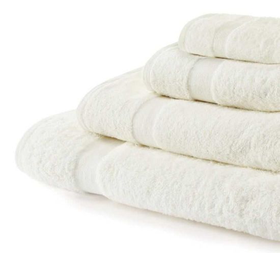 Turkish Bath Towels, 3 Pack, Cream