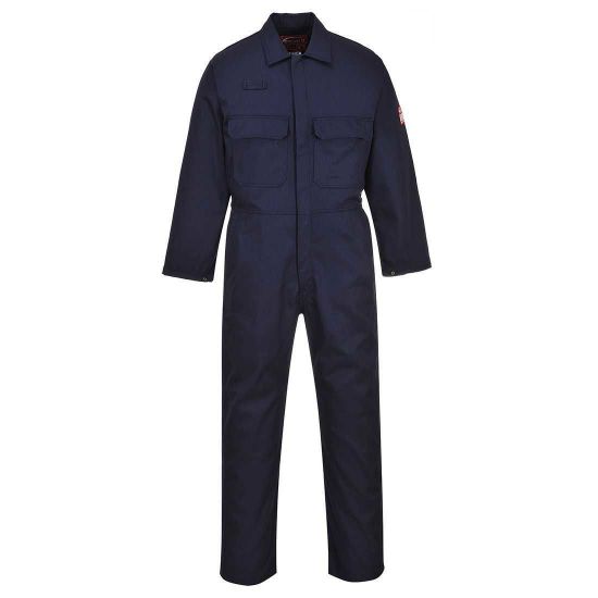 Bizweld Flame Retardant Coverall, Navy