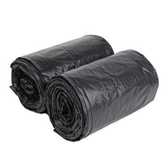 Black Refuse Sacks, 26x44 On Rolls (200 Case)