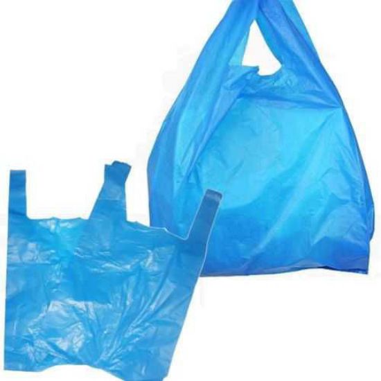 Blue Carrier Bags, (2000 Case)