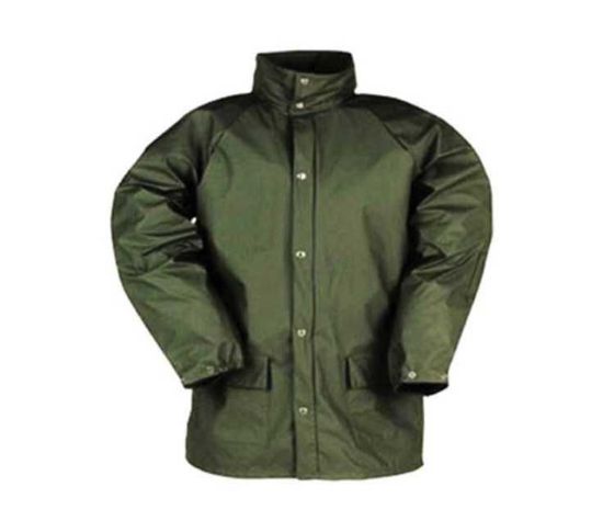Bodyflex PU Rain Jacket Green