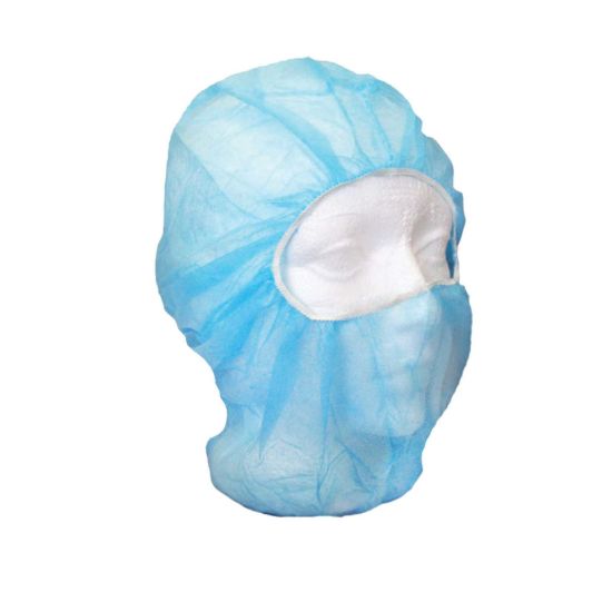 Bodytech Disposable Balaclava Hood, 1000/Case, Blue