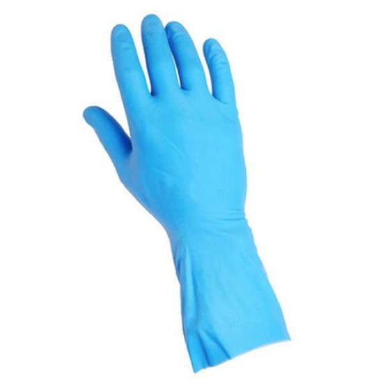 Bodytech Household Rubber Latex Gloves, Blue