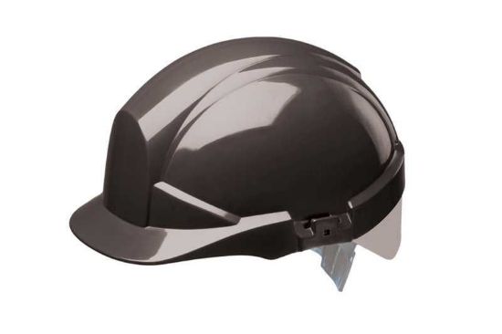 Centurion Reflex Helmet Black with Silver Strip