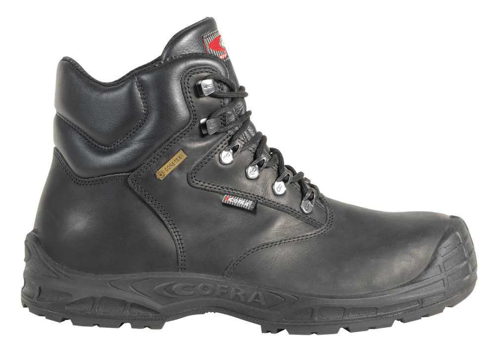 PJD Safety Supplies. Cofra Hurricane S3 Black Laced Boot, Gore-Tex