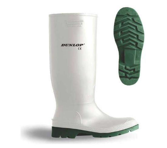 Dunlop Pricemaster Soft toe, White